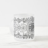 Conception florale Mug congelé (Devant gauche)