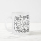 Conception florale Mug congelé (Gauche)