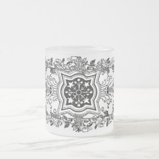 Conception florale Mug congelé (Centre)