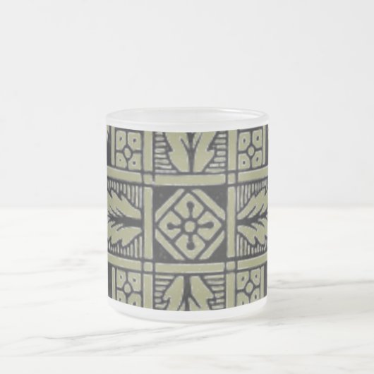 Conception florale Mug congelé (Centre)