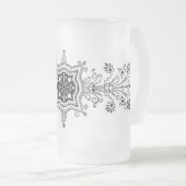 Conception florale Mug congelé (Devant droit)