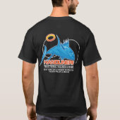 Conception foncée de T-shirt de ligneurs (Dos)