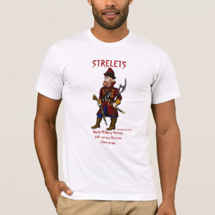 Conception fraîche de T-shirt de strelets russes