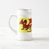 Conception fraîche de tasse de bière de dragon (Gauche)
