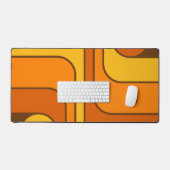 Conception géométrique de style rétro MCM 1970 (Clavier et souris)