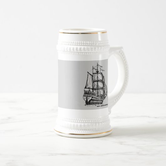 Conception grande de tasse de bateau (Devant droit)