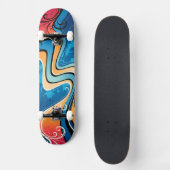 Conception Graphique 17 Skateboard (Recto)