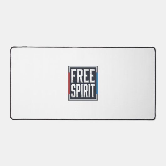 Conception Graphique Boîte Esprit Libre Patriotiqu (Recto)