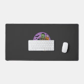 Conception graphique de camion monstre Frankenstei (Clavier et souris)