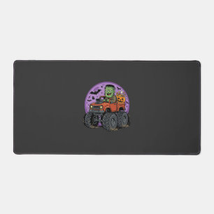 Conception graphique de camion monstre Frankenstei