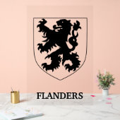 Conception graphique de lion de Flandre Art (Mariage)
