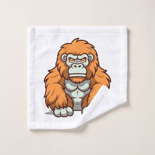 Conception graphique de style Kawaii dans des tein (Gant de toilette)