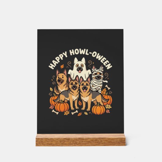 Conception Howl-Oween Halloween Fantôme Berger All (Recto)