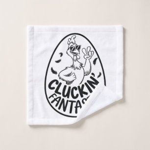 Conception humoristique à thème de poulet 'Cluckin