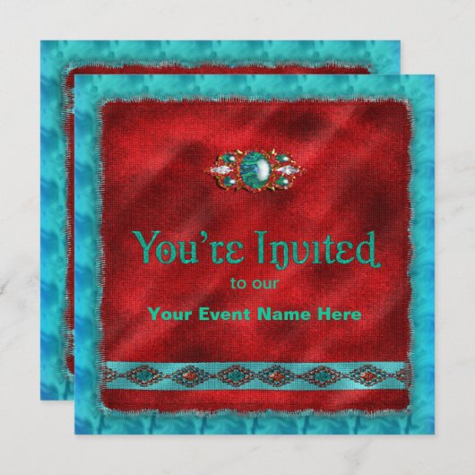 Conception - Invitation - Polyvalent (Devant / Derrière)