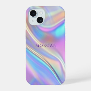 Conception iridescente, nom de texte violet classe