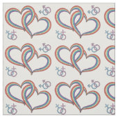 Conception lesbienne gaie de tissu de motif de (Échantillon)