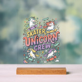 Conception Licorne Skateur Équipe Licorne Fantaisi (Neutre)