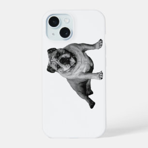 Conception ludique de bouledogue pour iPhone