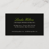 Conception luxuriante de petit gâteau - CARTE DE (Dos)