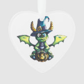 Conception magique du dragon d'Halloween (devant)