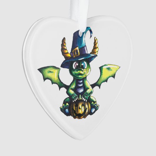 Conception magique du dragon d'Halloween (devant)