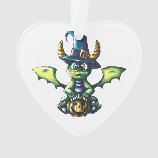 Conception magique du dragon d'Halloween (dos)