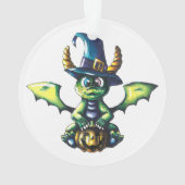Conception magique du dragon d'Halloween (dos)