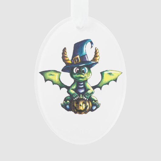 Conception magique du dragon d'Halloween (devant)