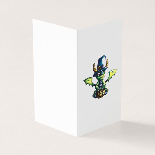 Conception magique du dragon d'Halloween (Outside)