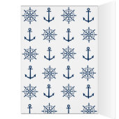 Conception marine traditionnelle bleue et blanche (Intérieur (Gauche))