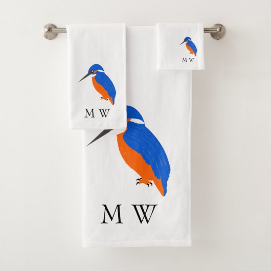 Conception Martin-pêcheur Monogrammé (En situation)