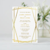 Conception mi-moderne - Invitation de mariage/réce (Debout devant)