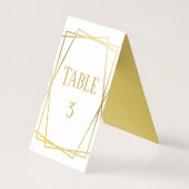 Conception mi-siècle - Numéro de table (Front)