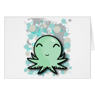 conception mignonne de poulpe