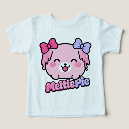 Conception Mignonne Pastel Kawaii Meltie Pie (Design Recto)