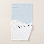 Conception minimale avec points (Serviette à main)