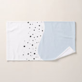 Conception minimale avec points (Serviette à main)