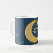 Conception minimale de mug islamique pour Ramadan (Devant gauche)