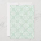 Conception minimaliste de BABY FAIRE-PART (Dos)