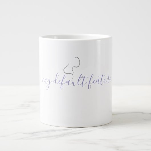 Conception minimaliste de tasse à café (Devant)