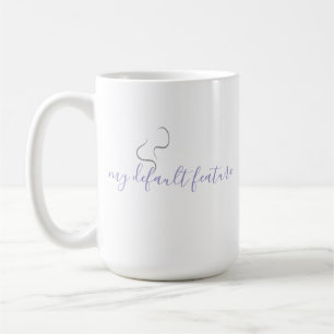 Conception minimaliste de tasse à café