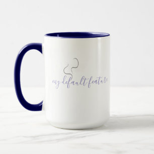 Conception minimaliste de tasse à café