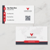 Conception minimaliste des Cartes de visite | Élég (Devant / Derrière)