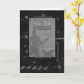 conception moderne à la mode de carte (Fleur jaune)