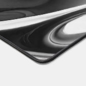 Conception moderne de formes liquides, noir blanc  (Coin)