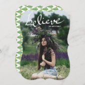 Conception moderne de la main de script de vacance (Devant / Derrière)