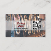 Conception moderne de perles | Carte de visite sim (Dos)