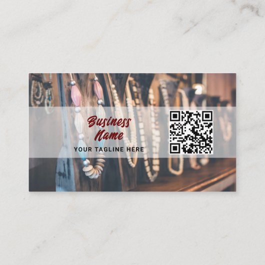 Conception moderne de perles | Carte de visite sim (Dos)