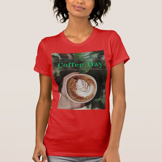 Conception moderne des t-shirts de la Journée inte (Devant)